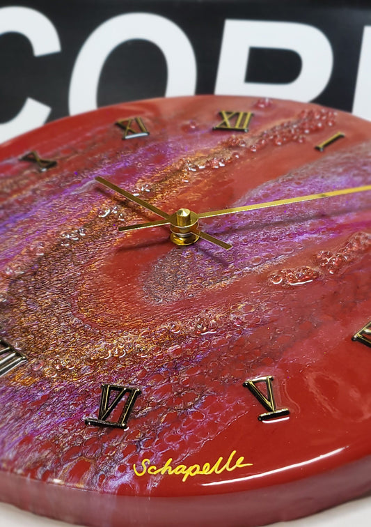 Epoxy Resin Wall Clock Regular (ab1797)
