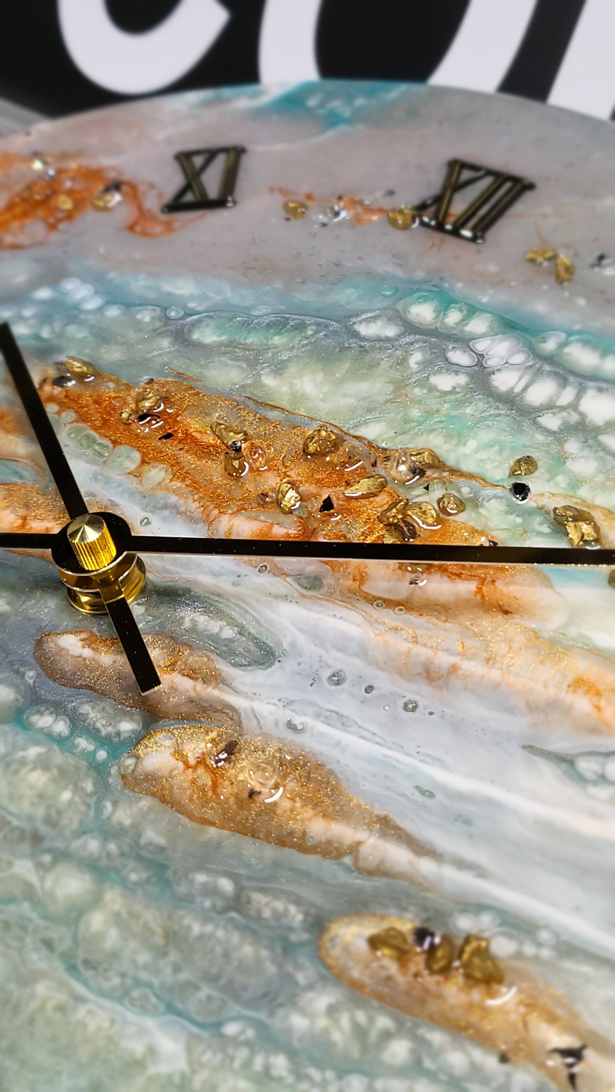 Epoxy Resin Wall Clock Regular (ab1795)