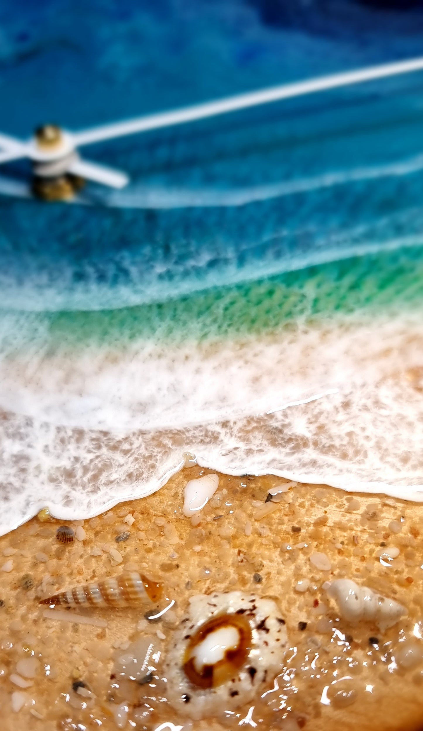 Epoxy Resin Wall Clock Regular (ab1641)