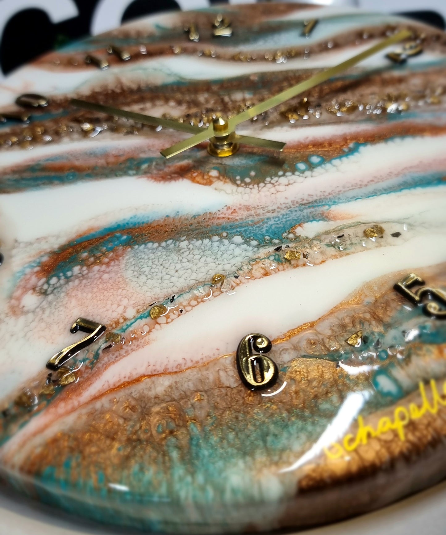 Epoxy Resin Wall Clock Regular (ab1658)