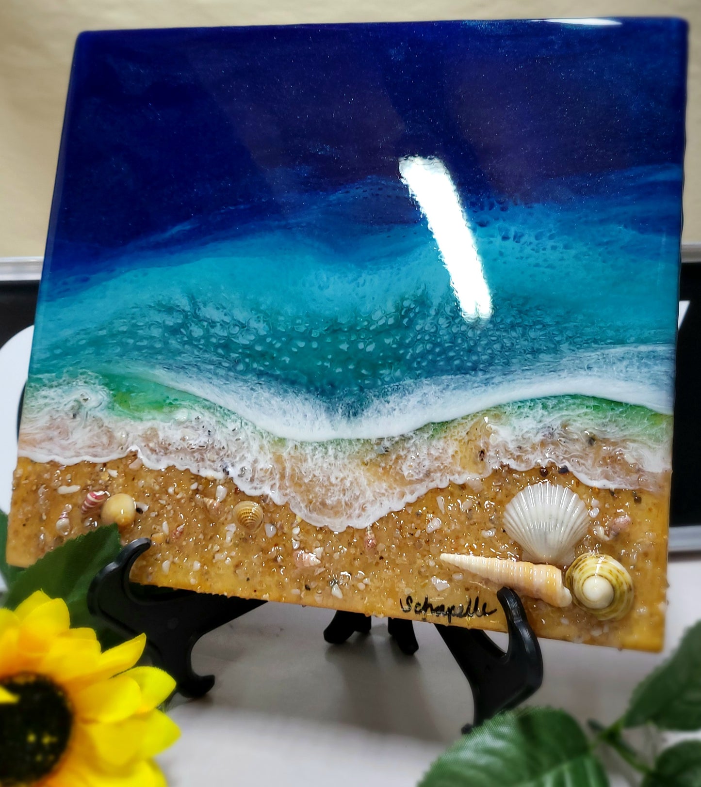 Epoxy Resin Ocean Art (ab1713)