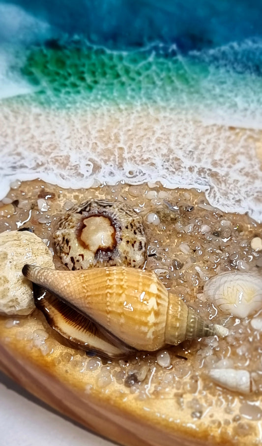 Epoxy Resin Wall Clock Regular (ab1683)