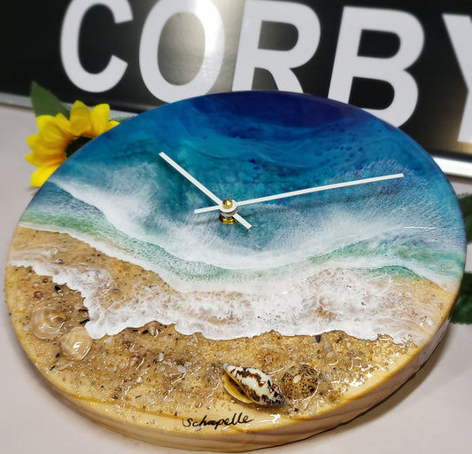 Epoxy Resin Wall Clock Regular (ab1784)