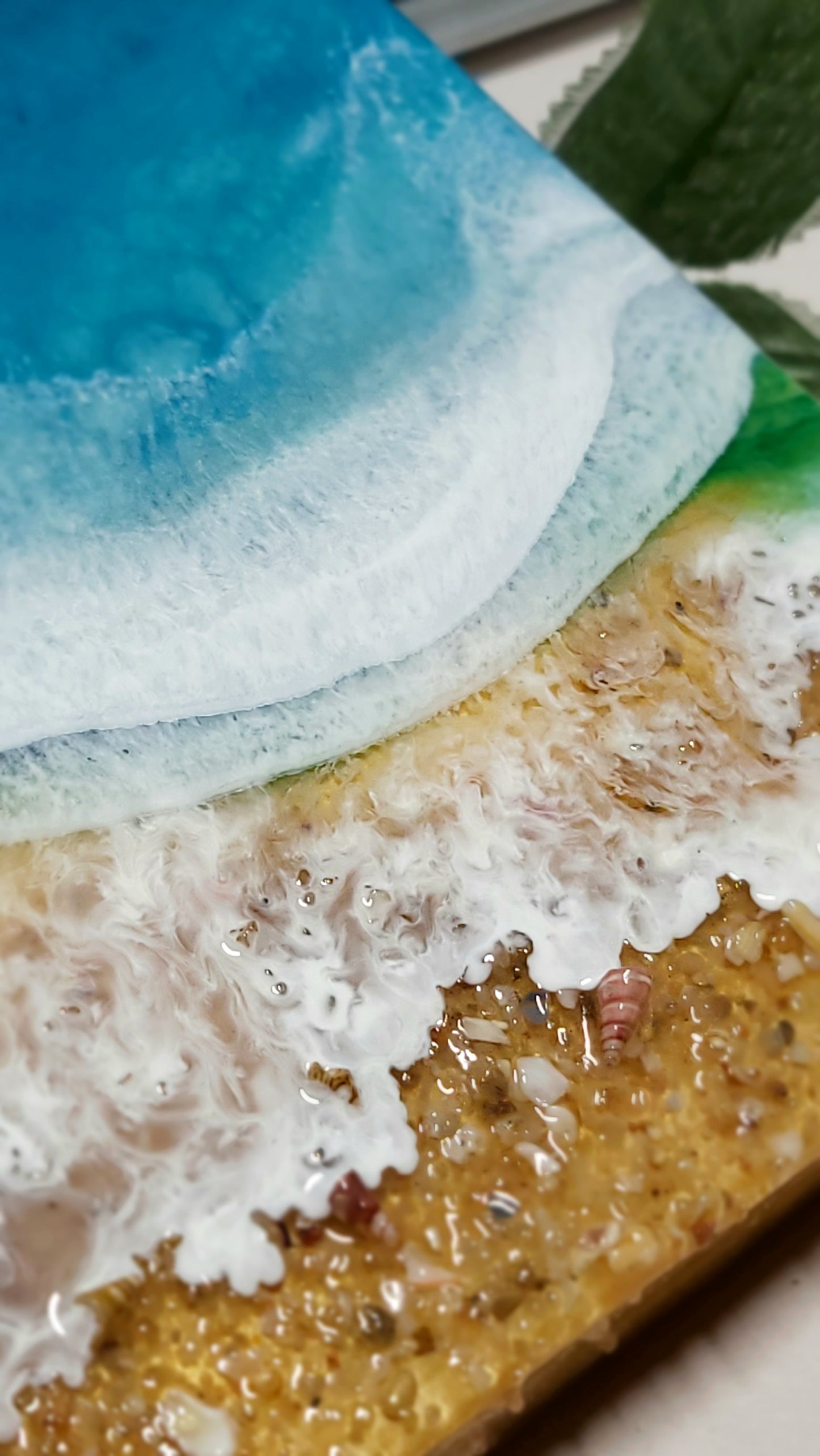 Epoxy Resin Ocean Wall Art