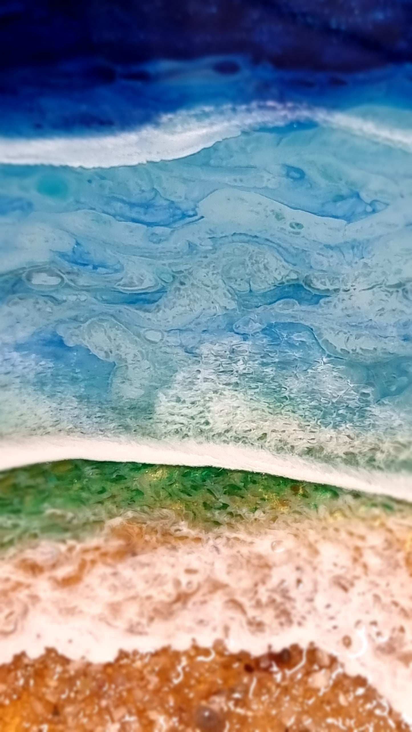 Epoxy Resin Wall Clock Regular (ab1620)