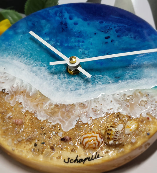 Epoxy Resin Wall Clock Small (ab1733)