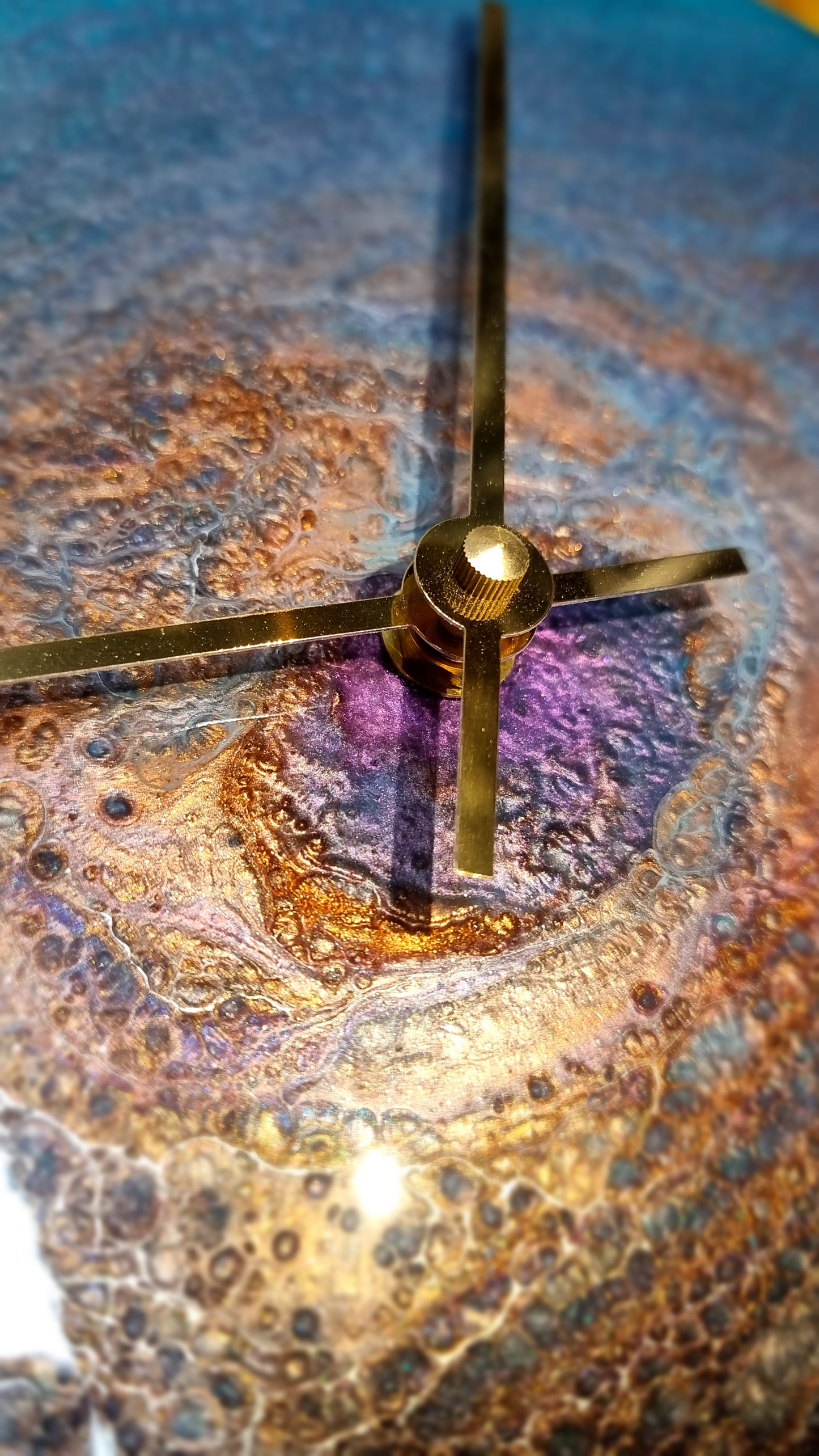 Epoxy Resin Wall Clock Regular (ab1560)