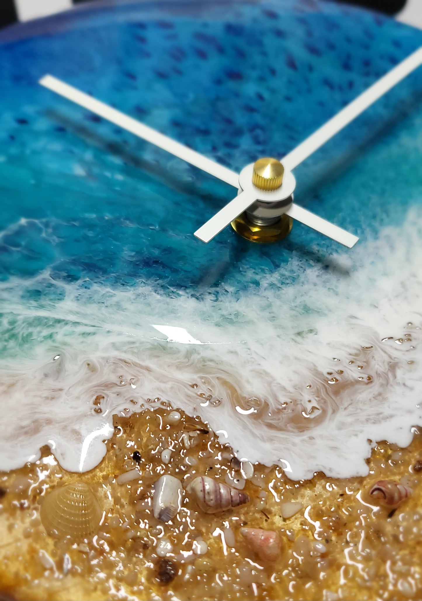Epoxy Resin Wall Clock Small (ab1773)
