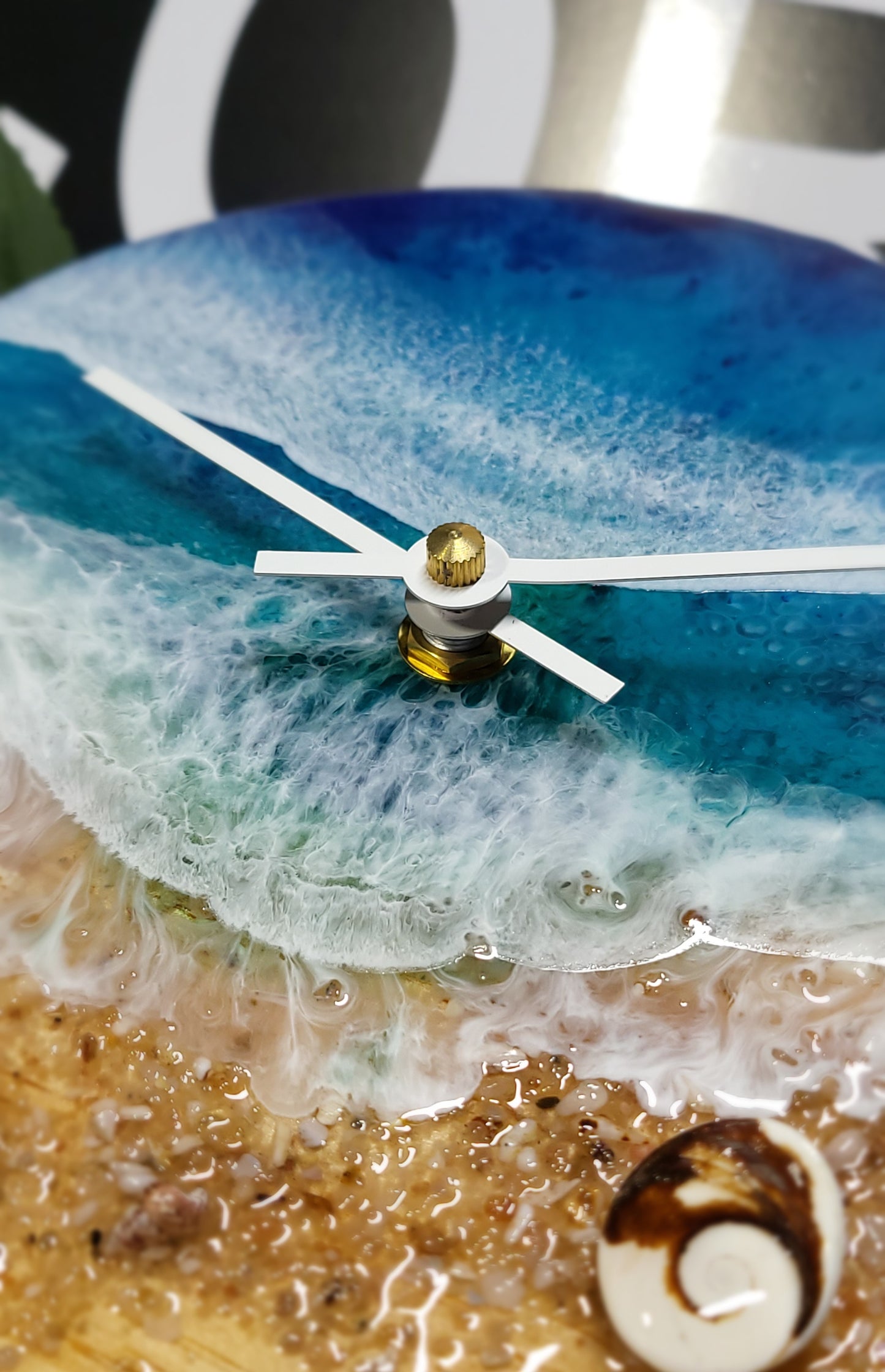 Epoxy Resin Wall Clock Small (ab1768)