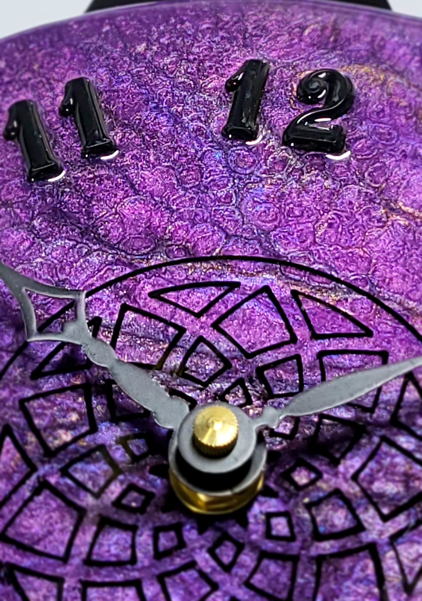 Epoxy Resin Wall Clock Small (ab1719)