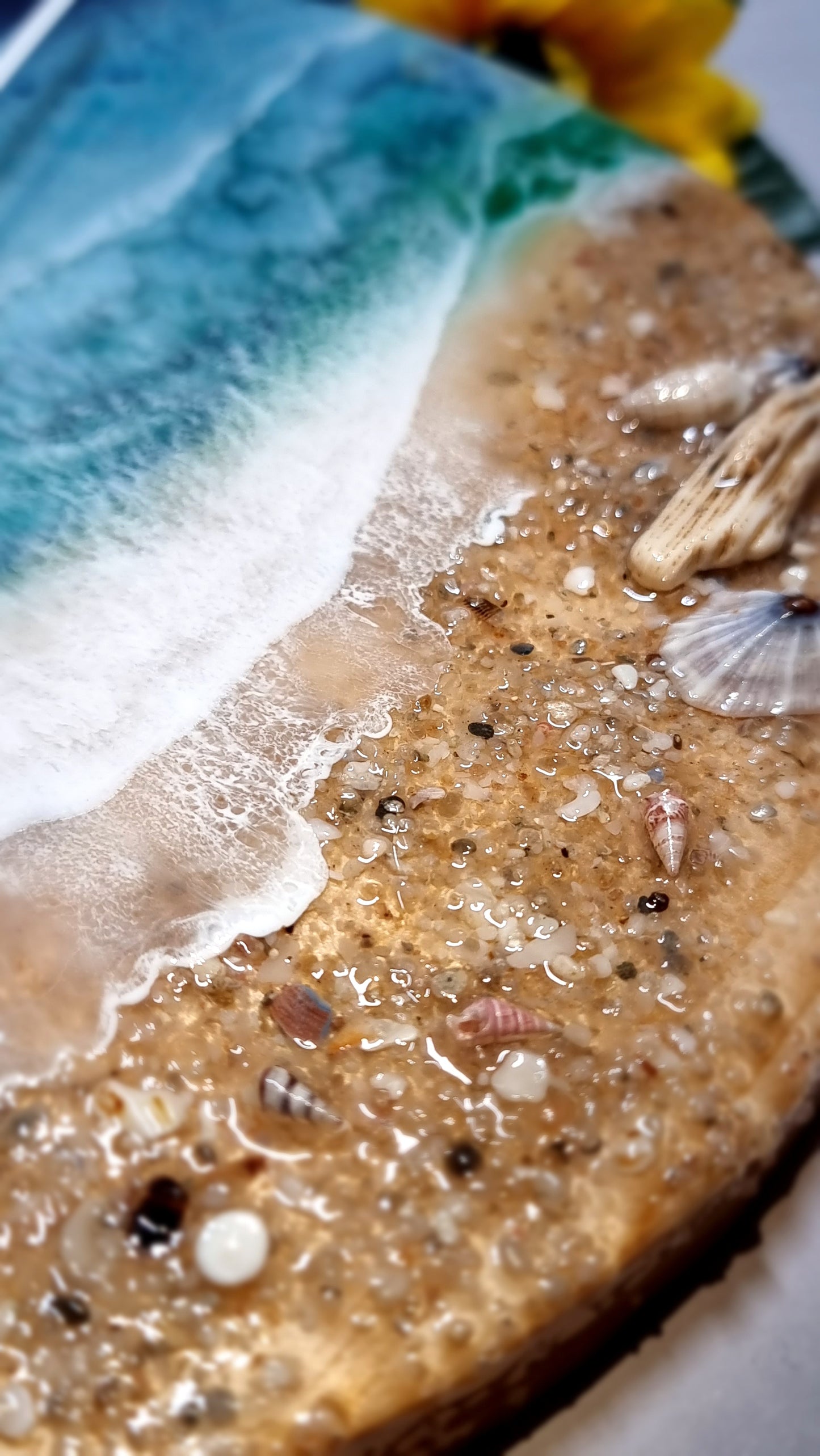 Epoxy Resin Wall Clock Regular (ab1632)