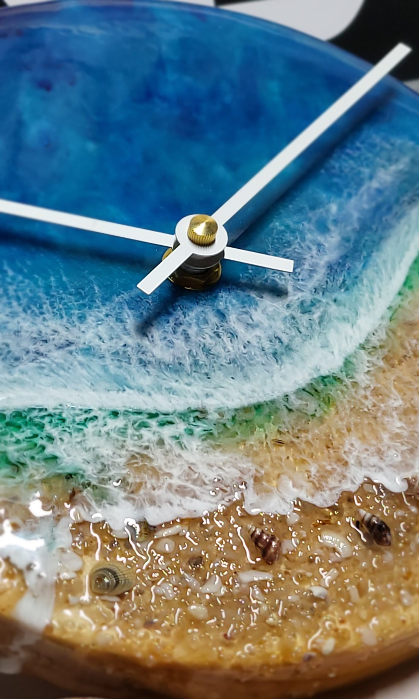 Epoxy Resin Wall Clock Small (ab1771)