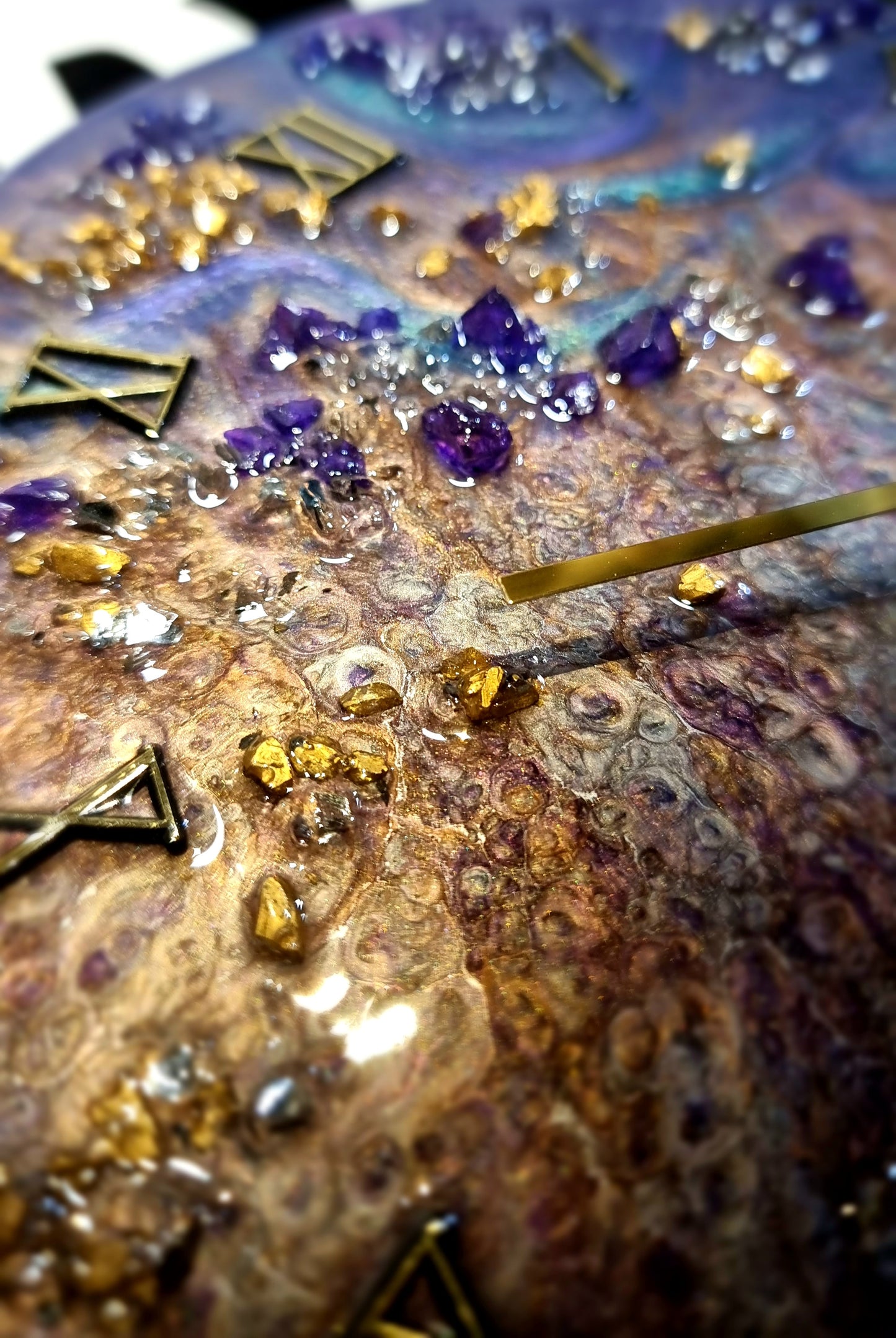 Epoxy Resin Wall Clock Regular (ab1626)