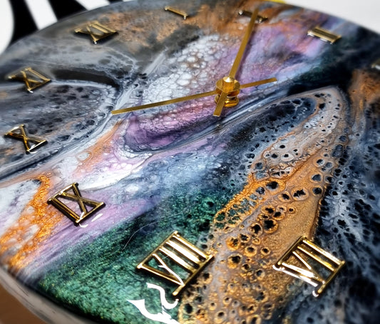 Epoxy Resin Wall Clock Regular (ab1558)
