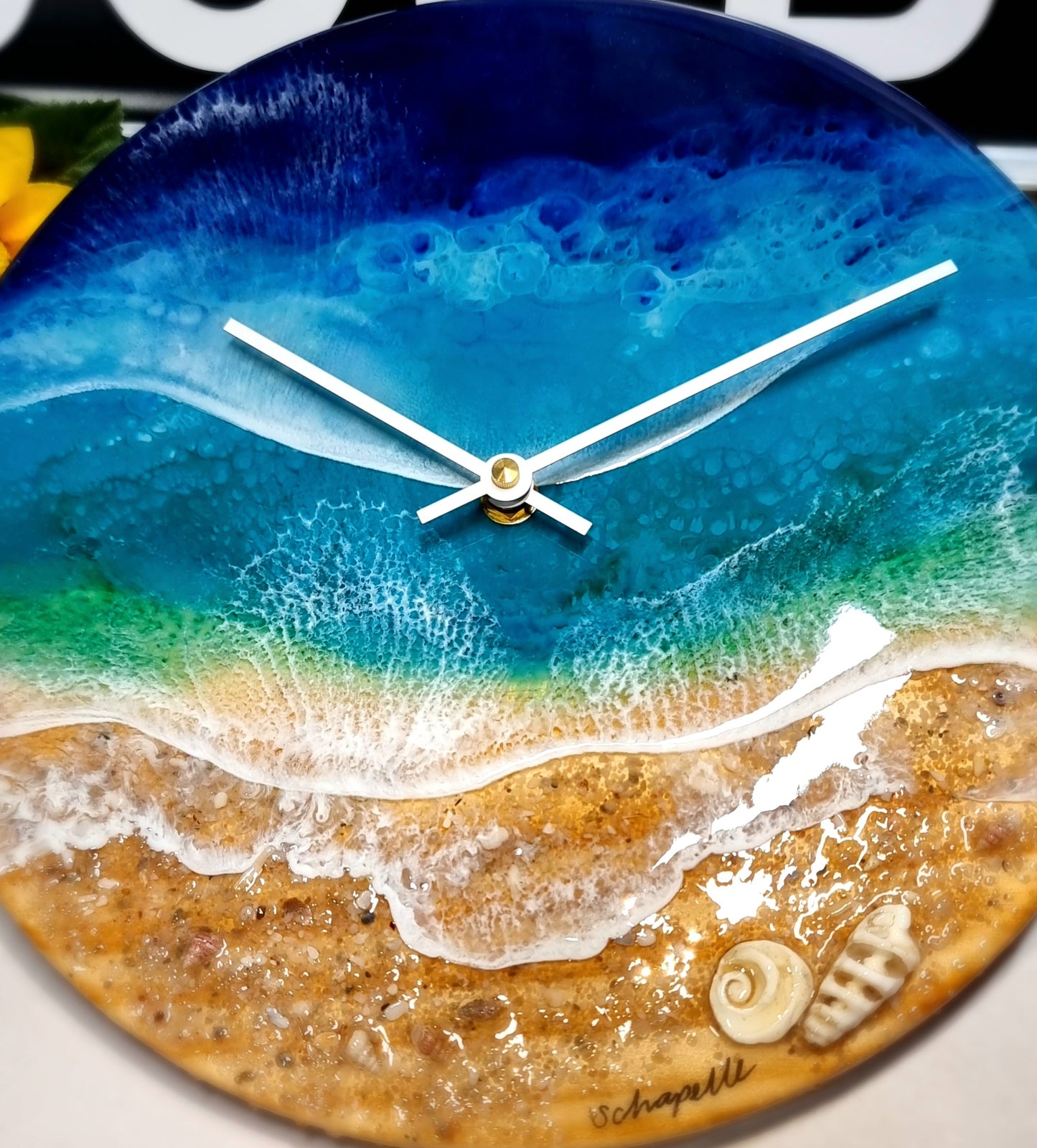 Epoxy Resin Wall Clock Regular (ab1640)