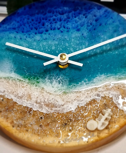 Epoxy Resin Wall Clock Small (ab1677)