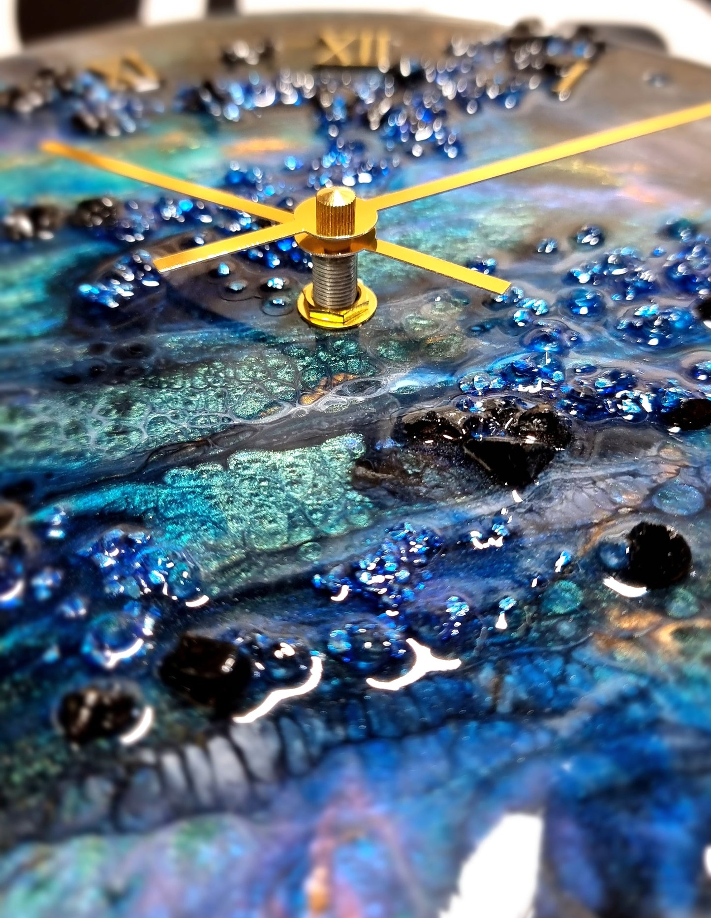 Epoxy Resin Wall Clock Regular (ab1629)