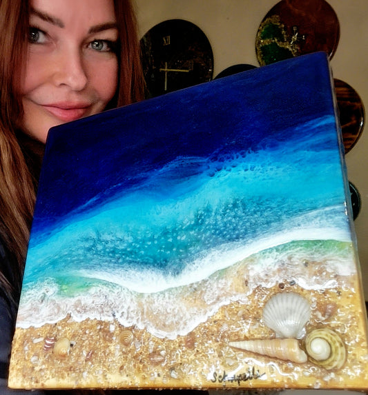 Epoxy Resin Ocean Art (ab1713)