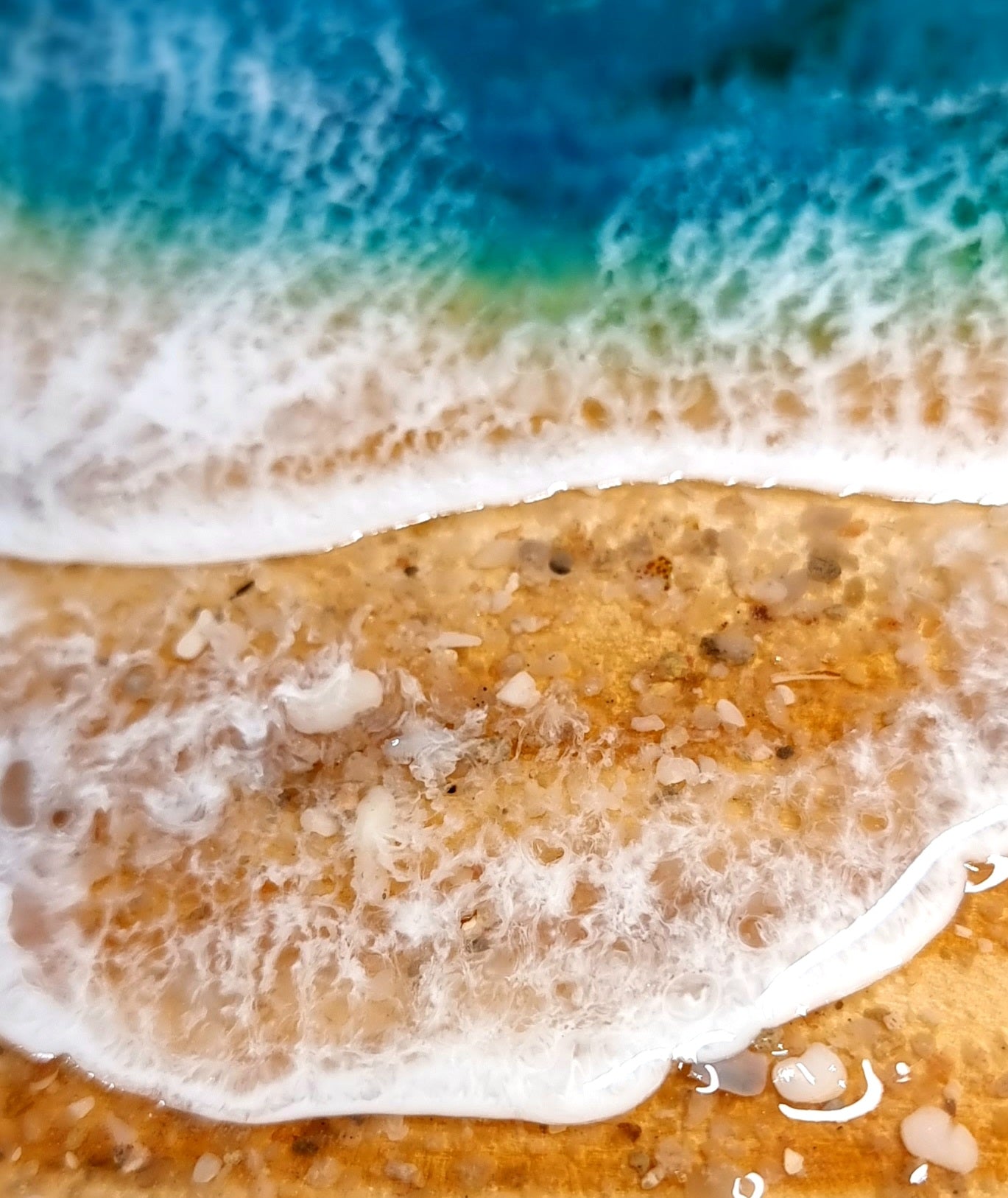 Epoxy Resin Wall Clock Regular (ab1640)