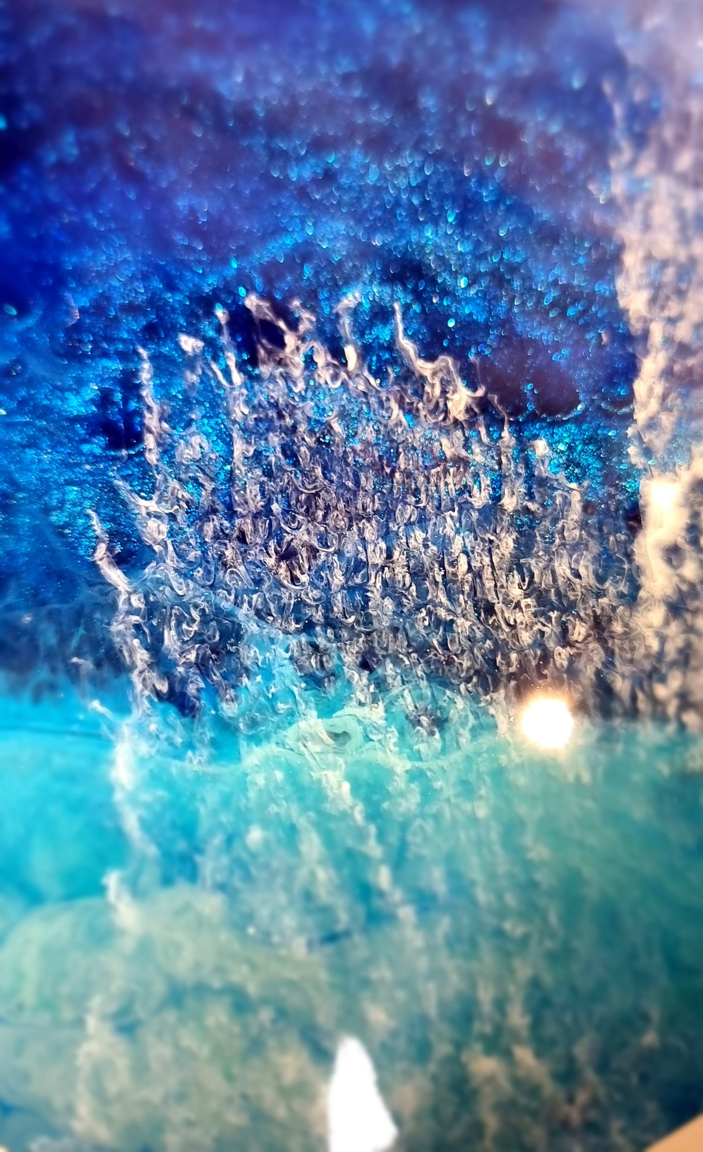 Epoxy Resin Wall Clock Regular (ab1616)