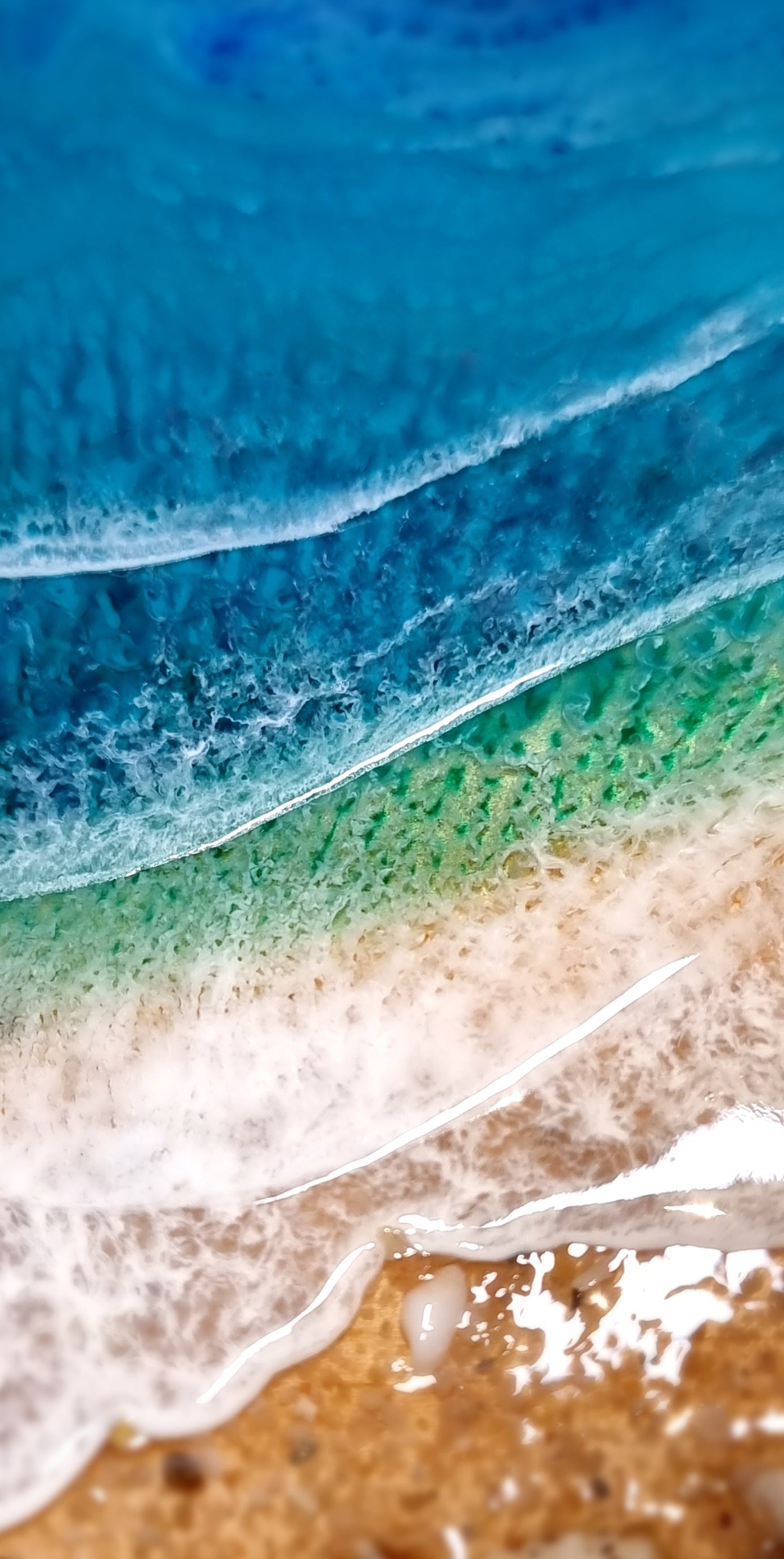 Epoxy Resin Wall Clock Regular (ab1641)