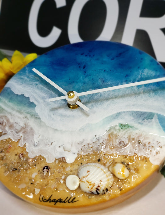 Epoxy Resin Wall Clock Small (ab1786)
