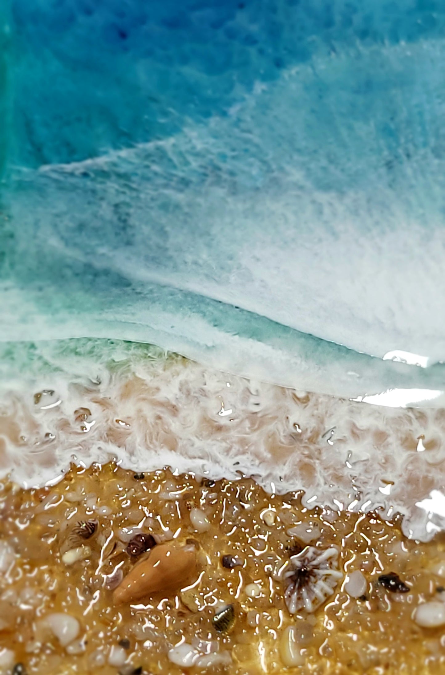Epoxy Resin Ocean Wall Art (ab1715)