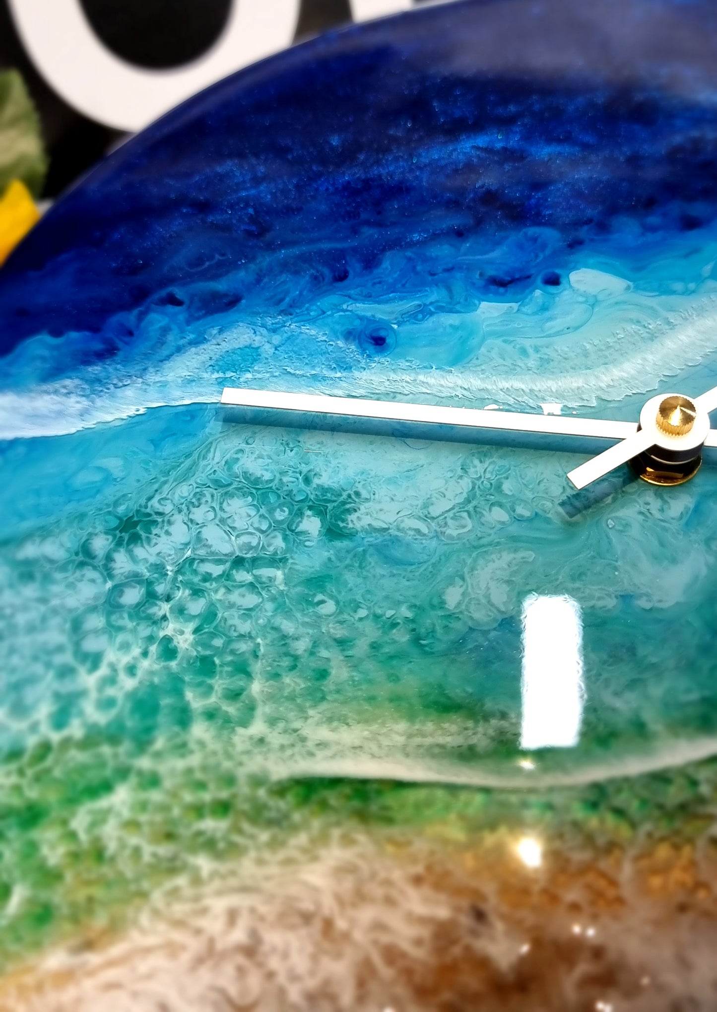 Epoxy Resin Wall Clock Regular (ab1622)