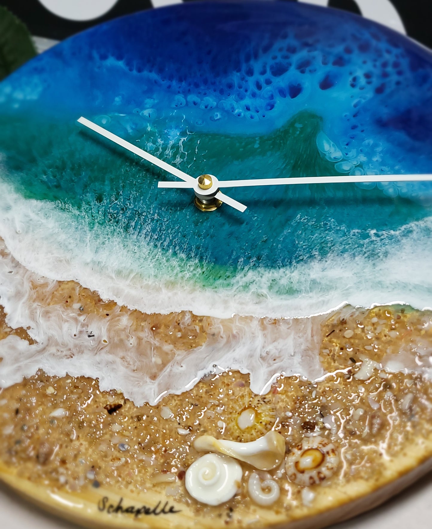 Epoxy Resin Wall Clock Regular (ab1741)