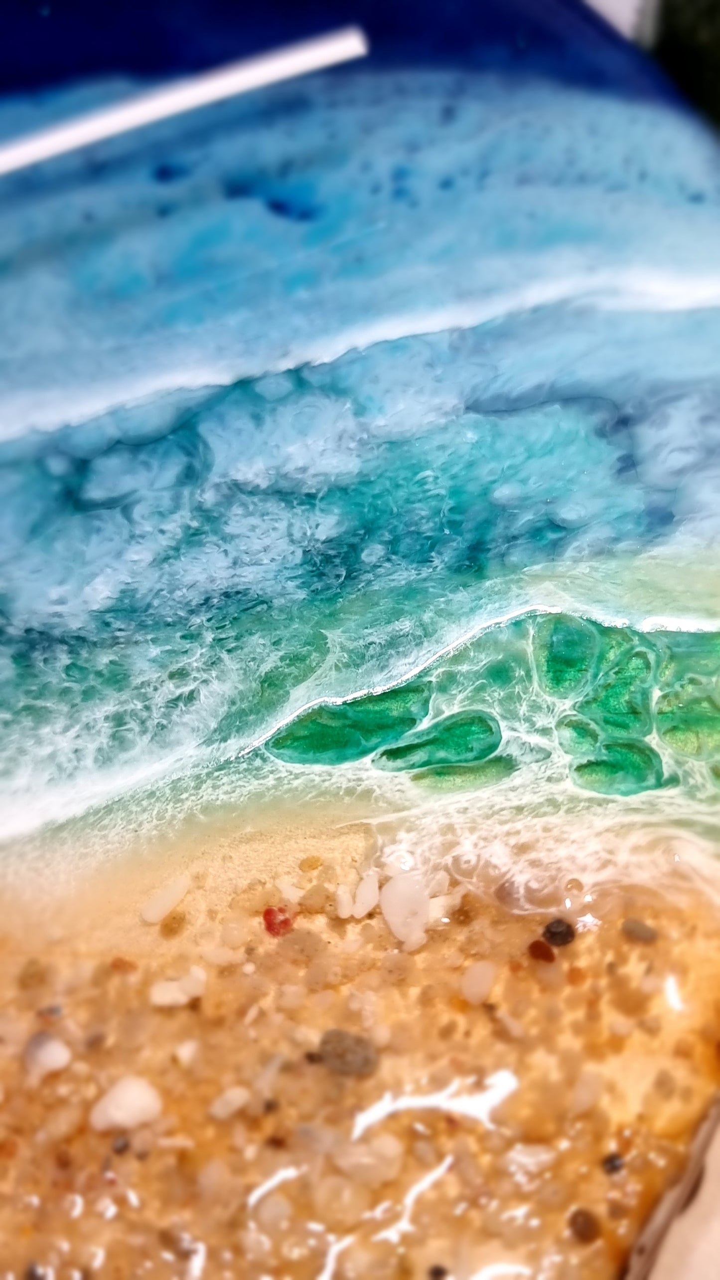 Epoxy Resin Wall Clock Regular (ab1632)