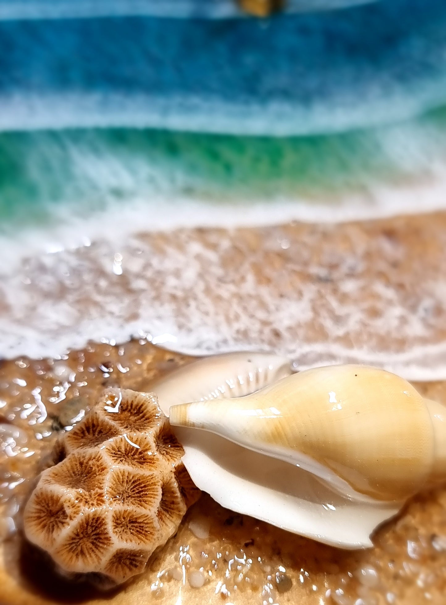 Epoxy Resin Wall Clock Regular (ab1641)