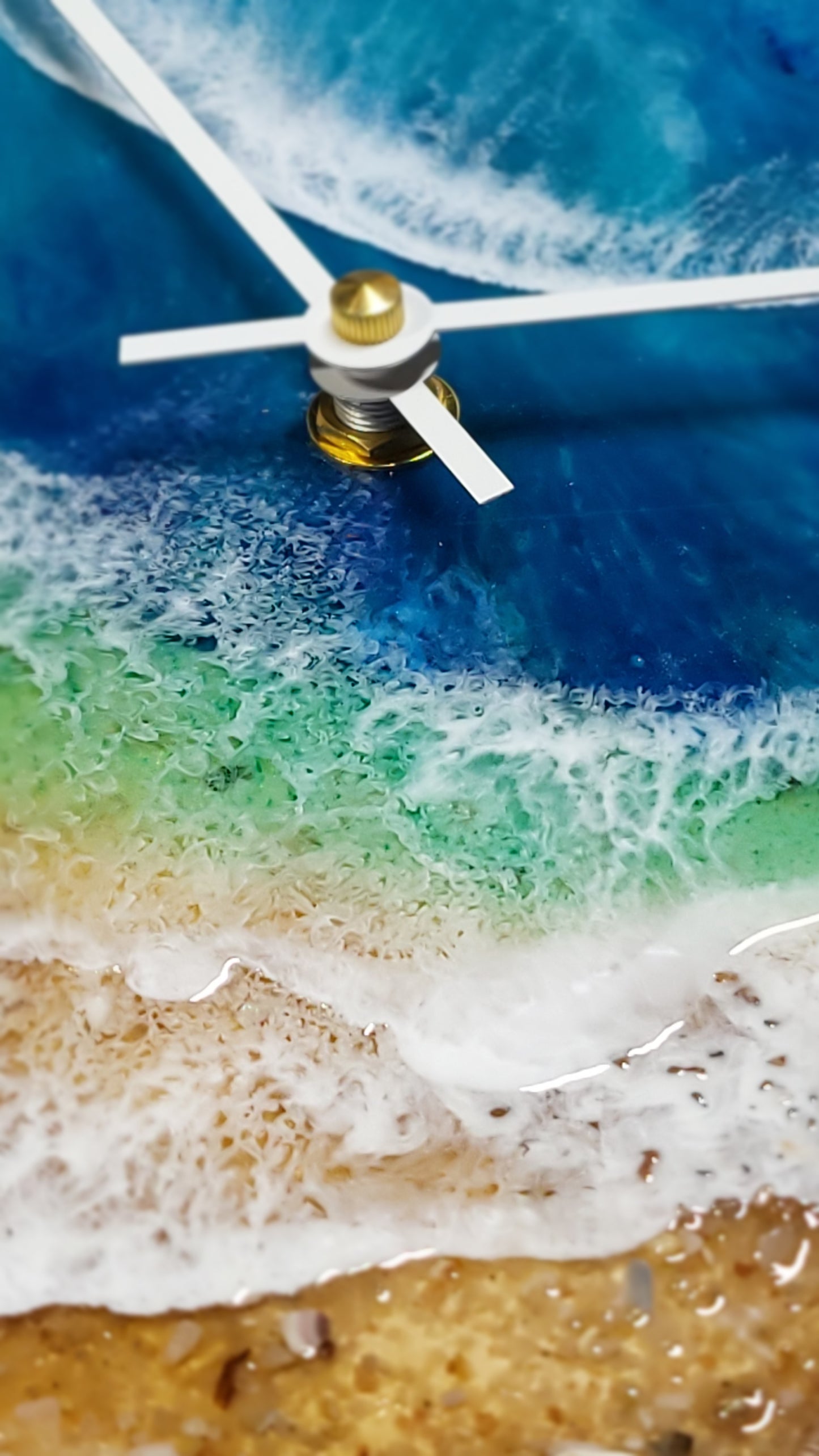 Epoxy Resin Wall Clock Regular (ab1761)