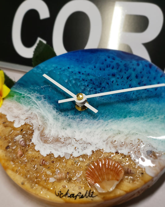 Epoxy Resin Wall Clock Small (ab1773)