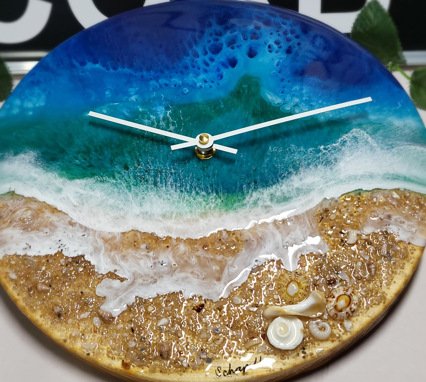 Epoxy Resin Wall Clock Regular (ab1741)