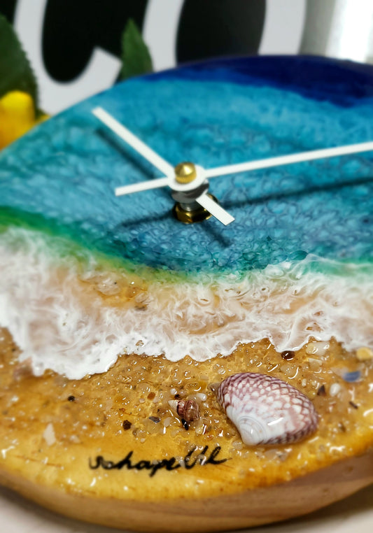 Epoxy Resin Wall Clock Small (ab1710)