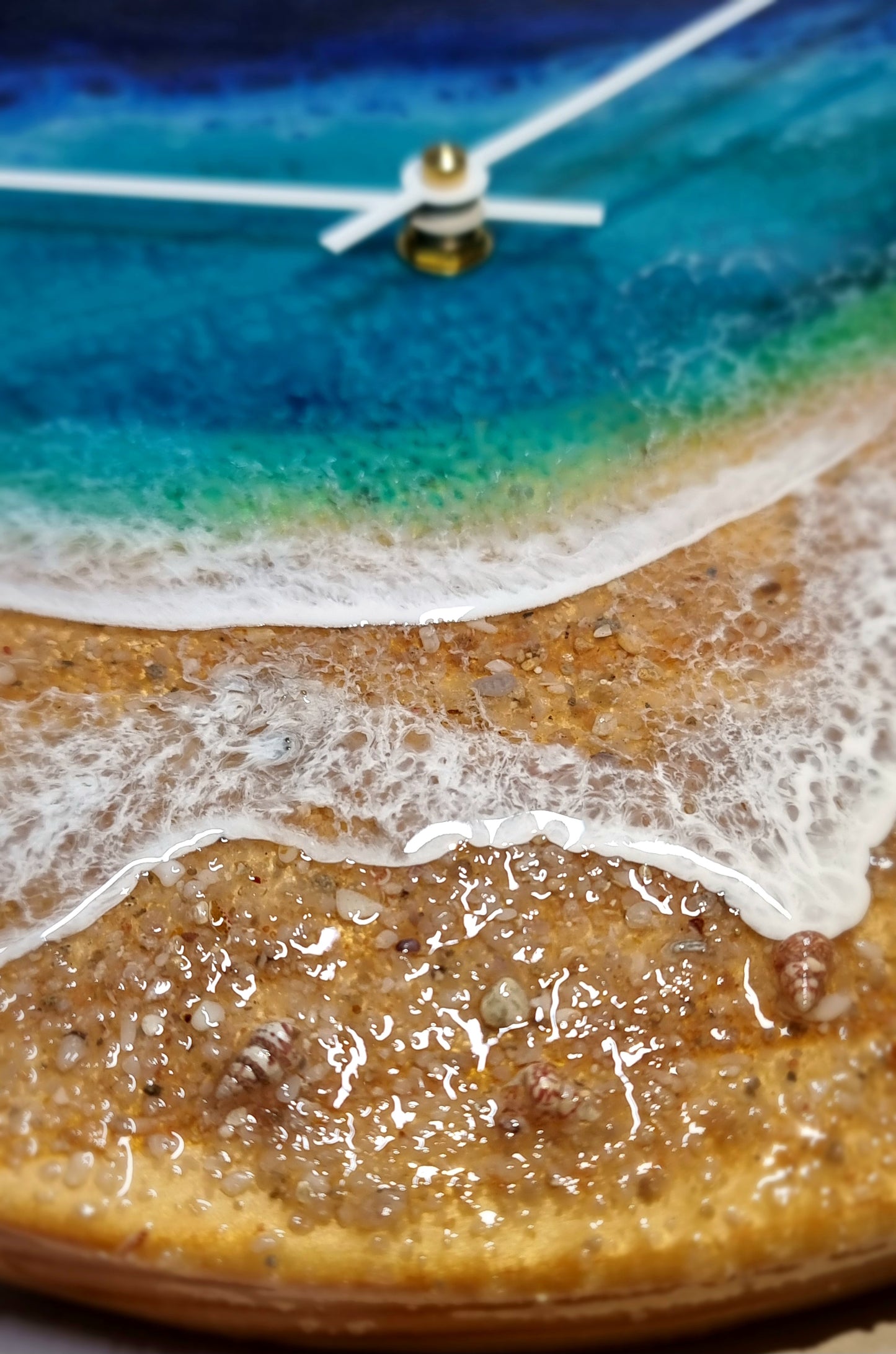 Epoxy Resin Wall Clock Regular (ab1682)