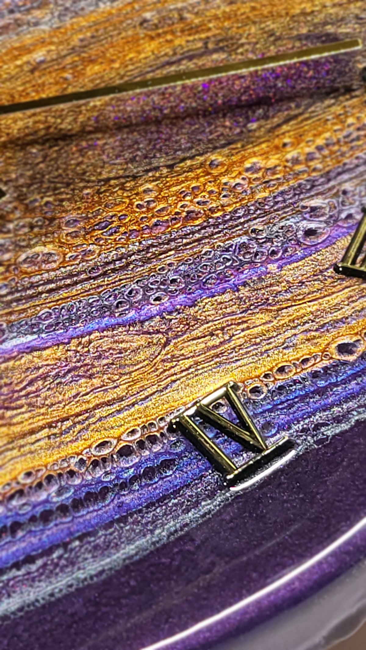 Epoxy Resin Wall Clock Regular (ab1799)