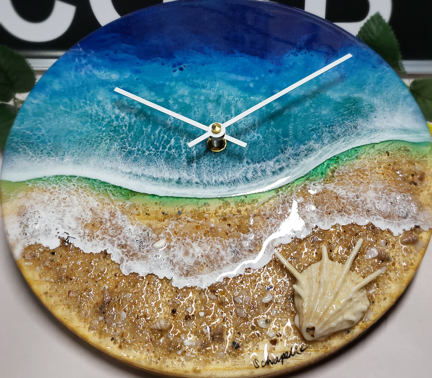 Epoxy Resin Wall Clock Regular (ab1740)