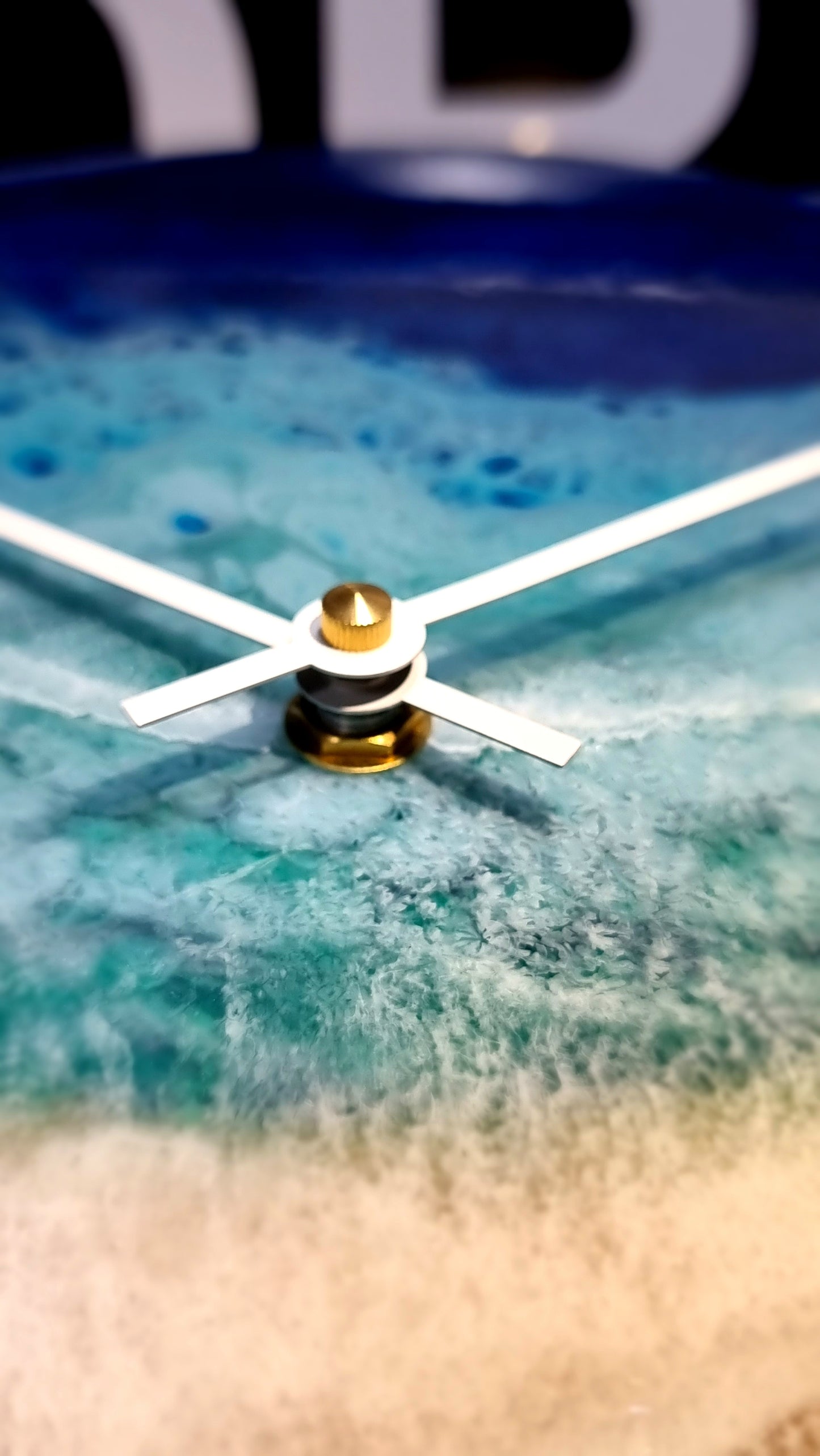 Epoxy Resin Wall Clock Regular (ab1632)