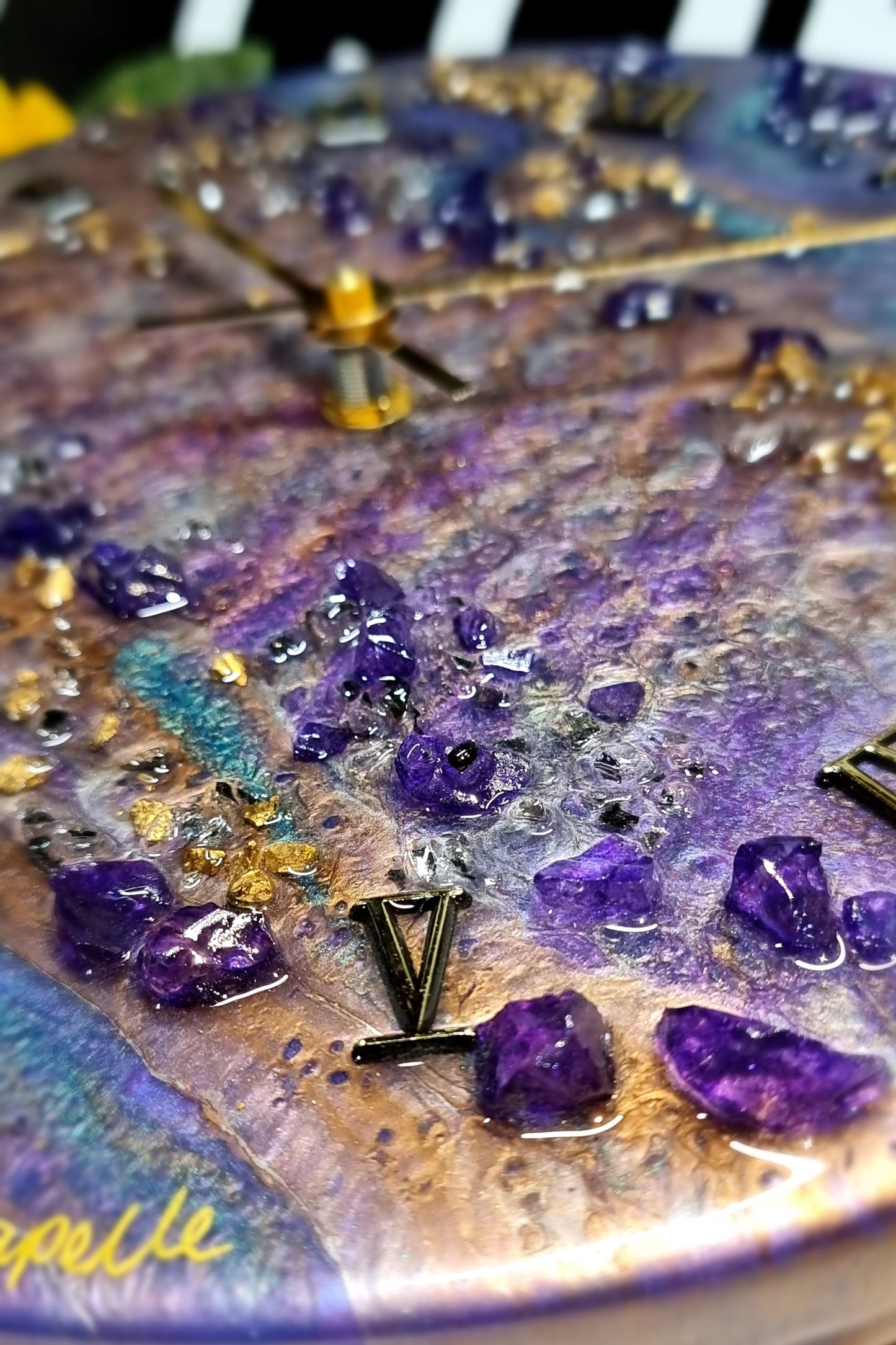 Epoxy Resin Wall Clock Regular (ab1626)