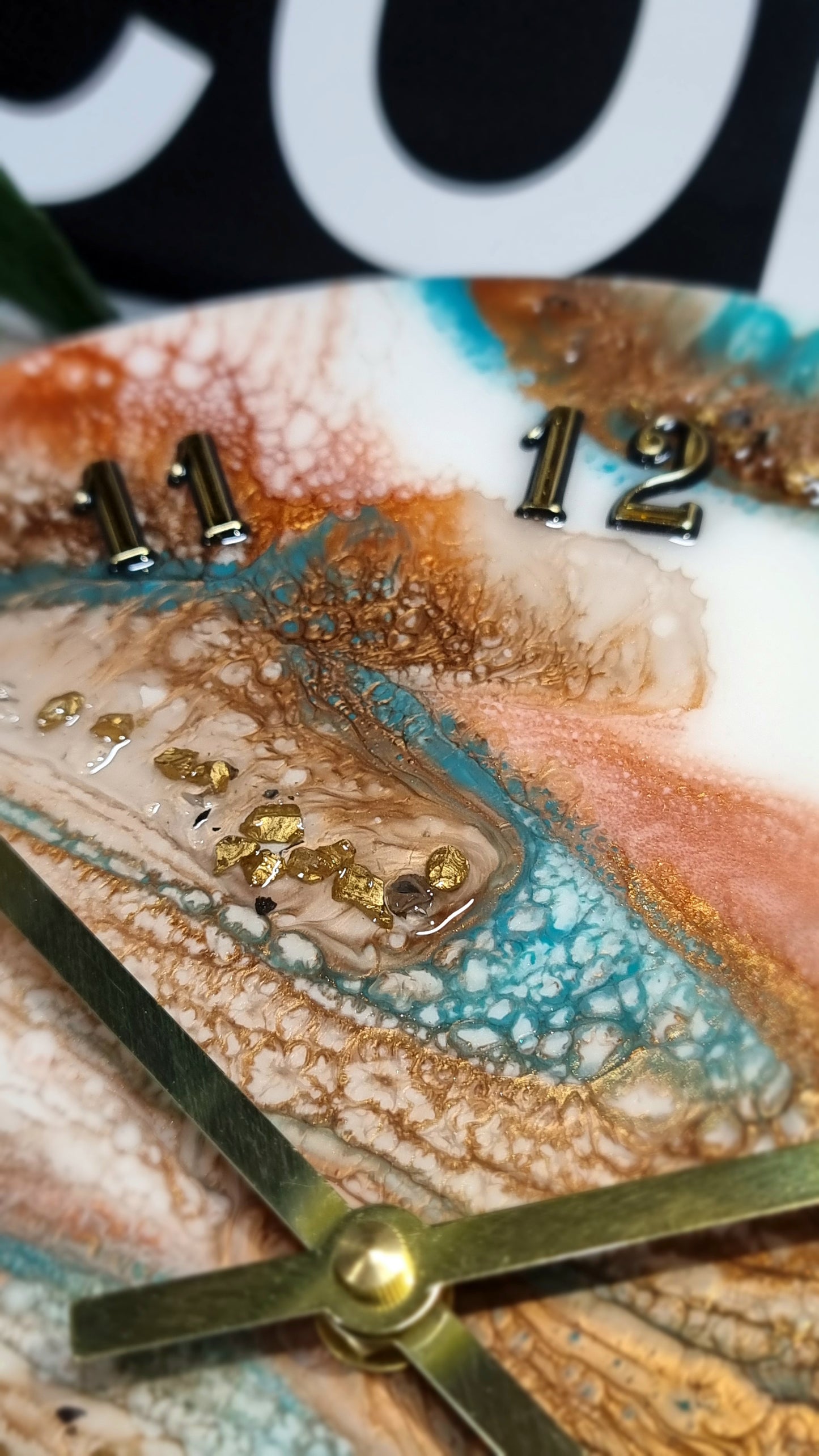 Epoxy Resin Wall Clock Regular (ab1662)