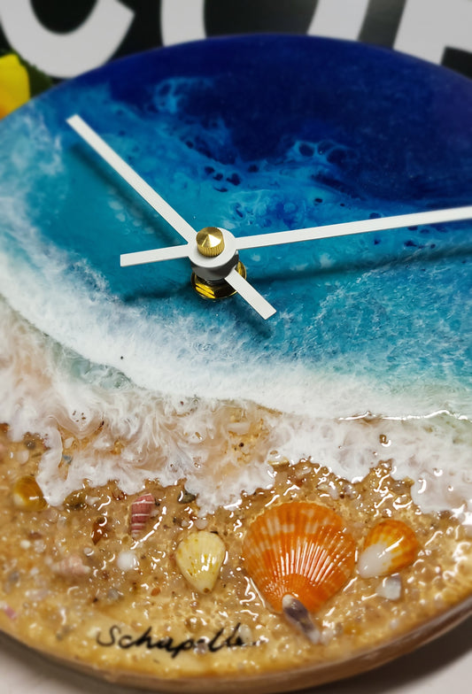 Epoxy Resin Wall Clock Small (ab1729)