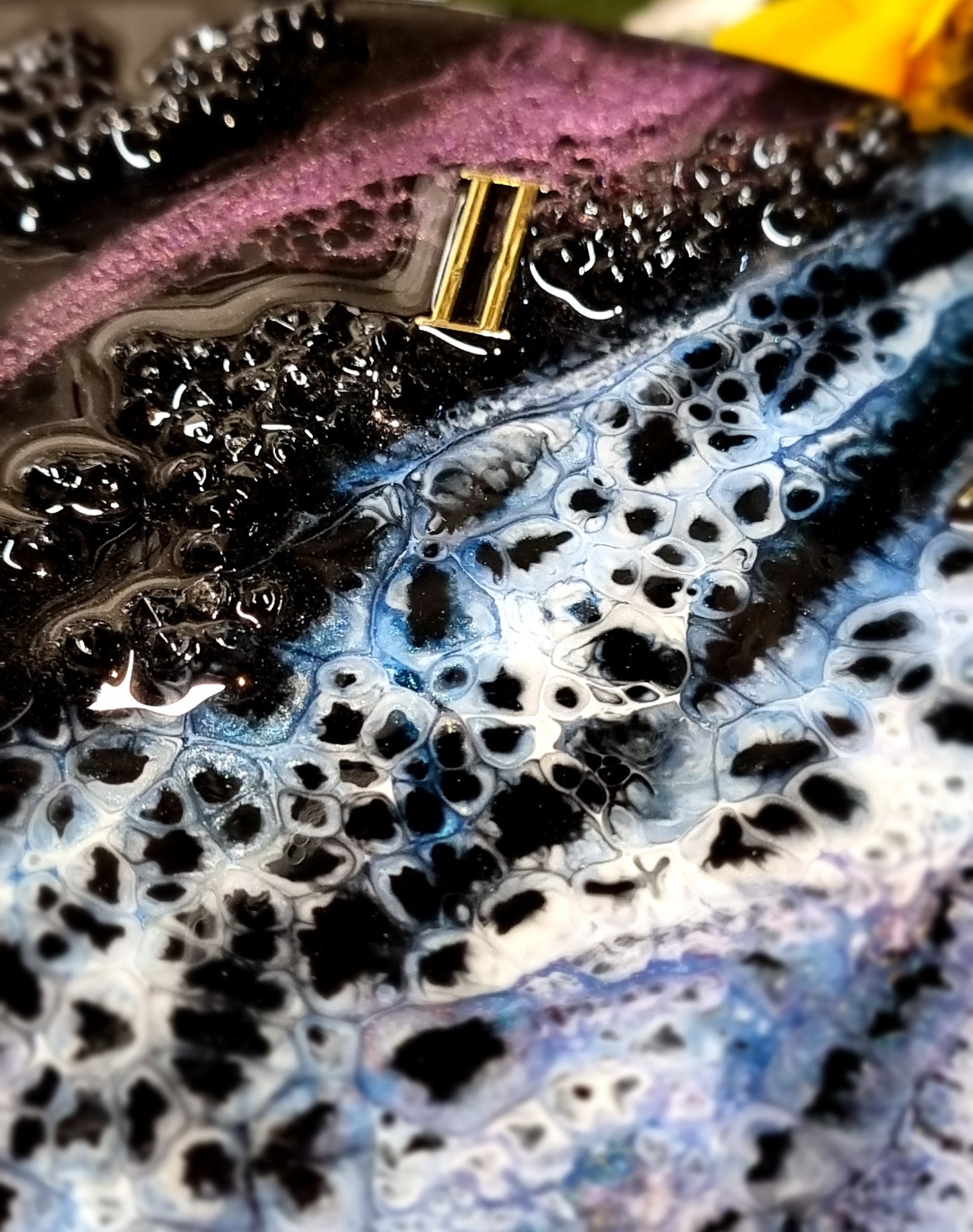 Epoxy Resin Wall Clock Regular (ab1642)