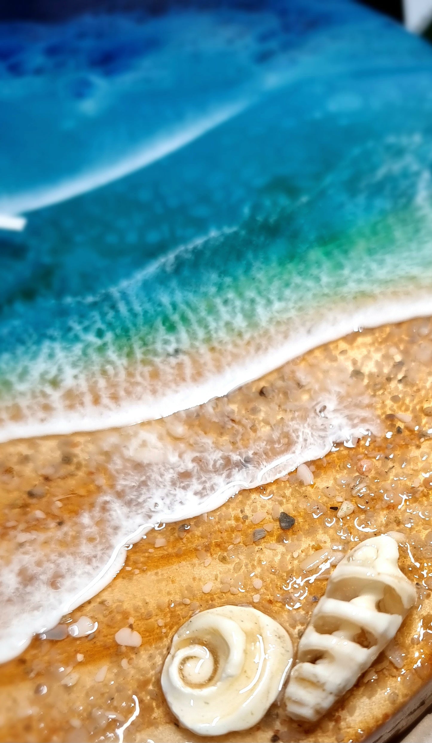 Epoxy Resin Wall Clock Regular (ab1640)