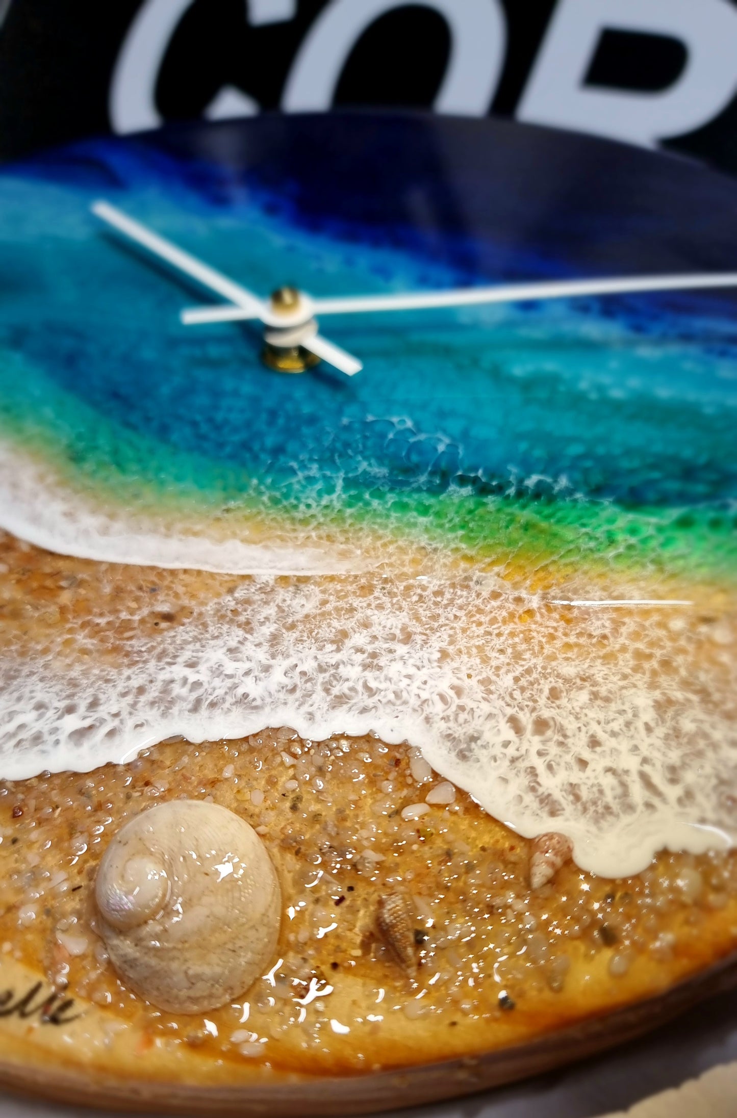 Epoxy Resin Wall Clock Regular (ab1682)