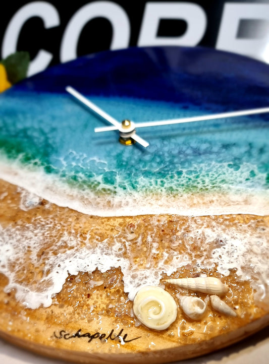 Epoxy Resin Wall Clock Regular (ab1602)