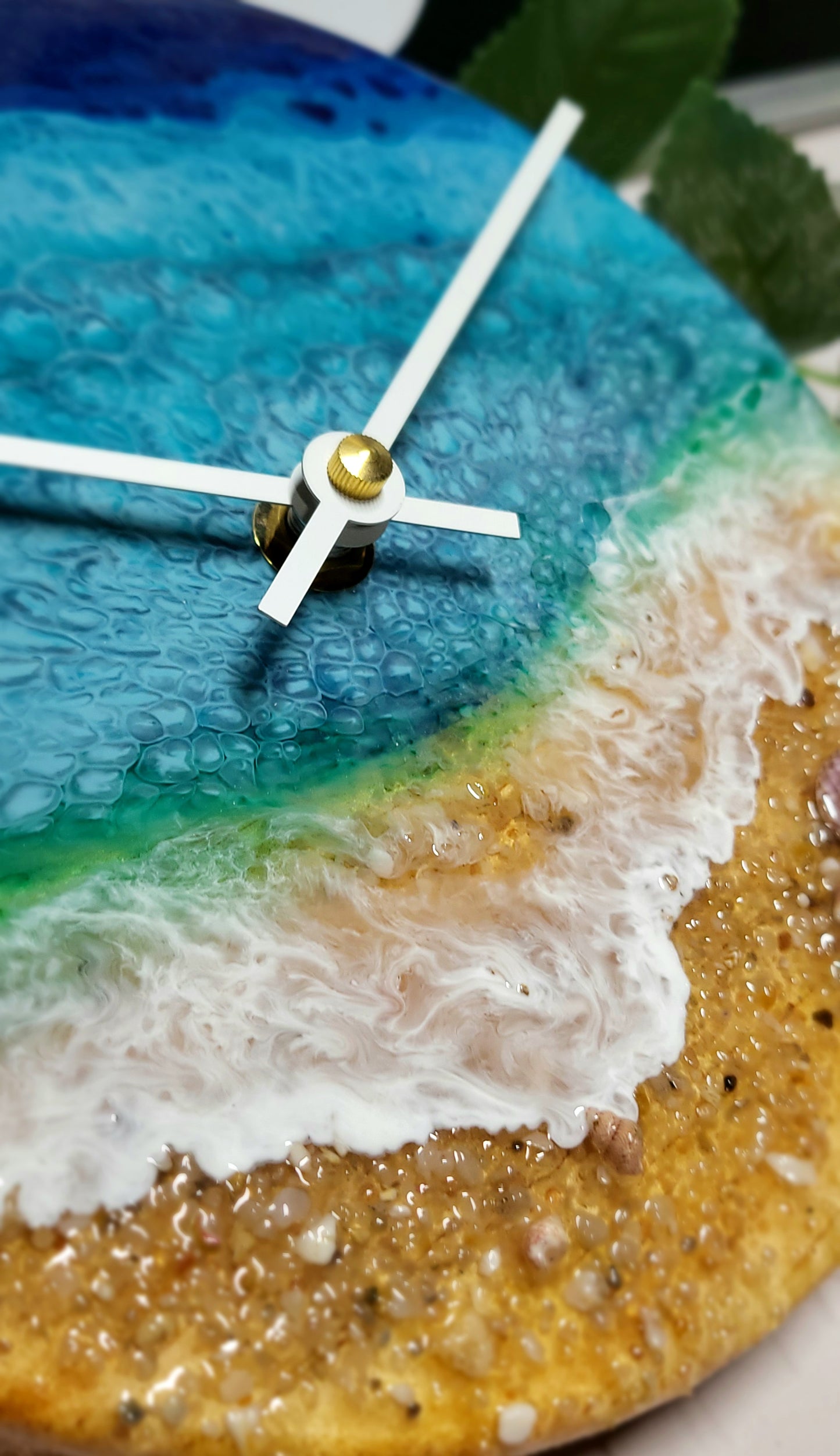 Epoxy Resin Wall Clock Small (ab1710)