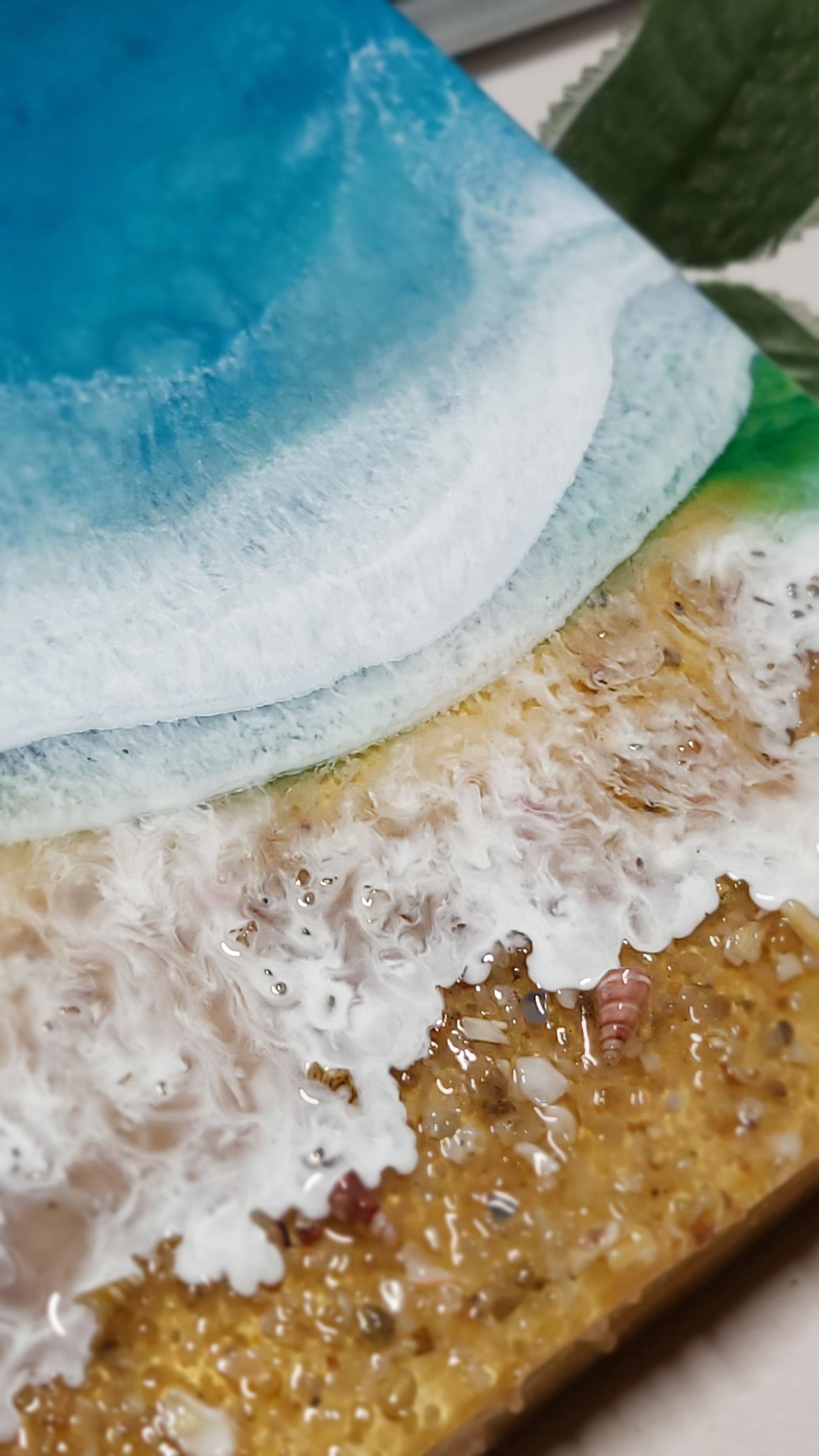 Epoxy Resin Ocean Wall Art