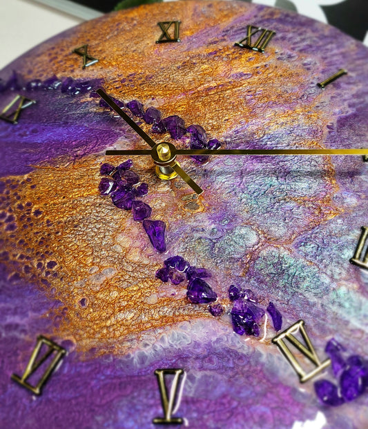 Epoxy Resin Wall Clock Regular (ab1722)