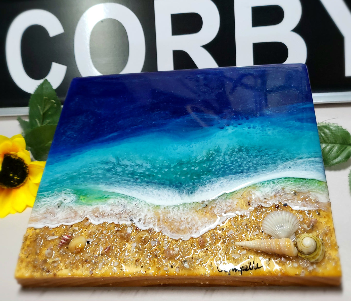 Epoxy Resin Ocean Art (ab1713)